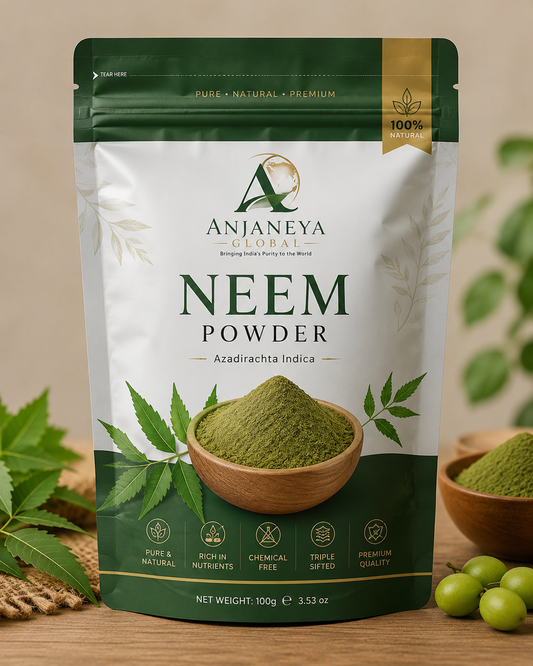 Premium Neem Leaf Powder | 100% Pure Natural Herbal Powder
